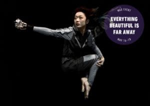 Collaboratir Xin Liu defies gravity by exhibiting her robot’s space dance and death at the Exploratorium Black Box through her own narration about her robot’s very human journey.